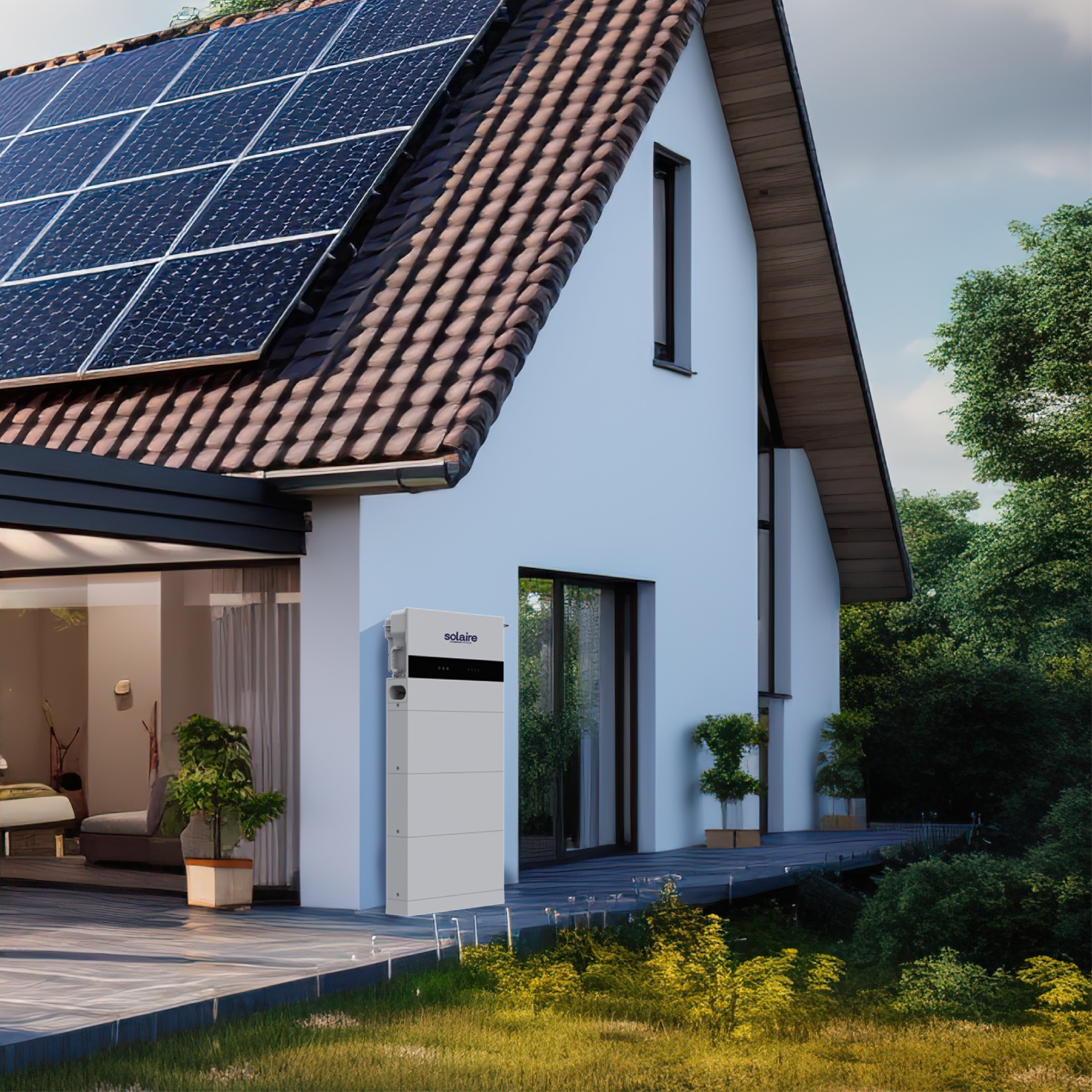 Home solar PV system