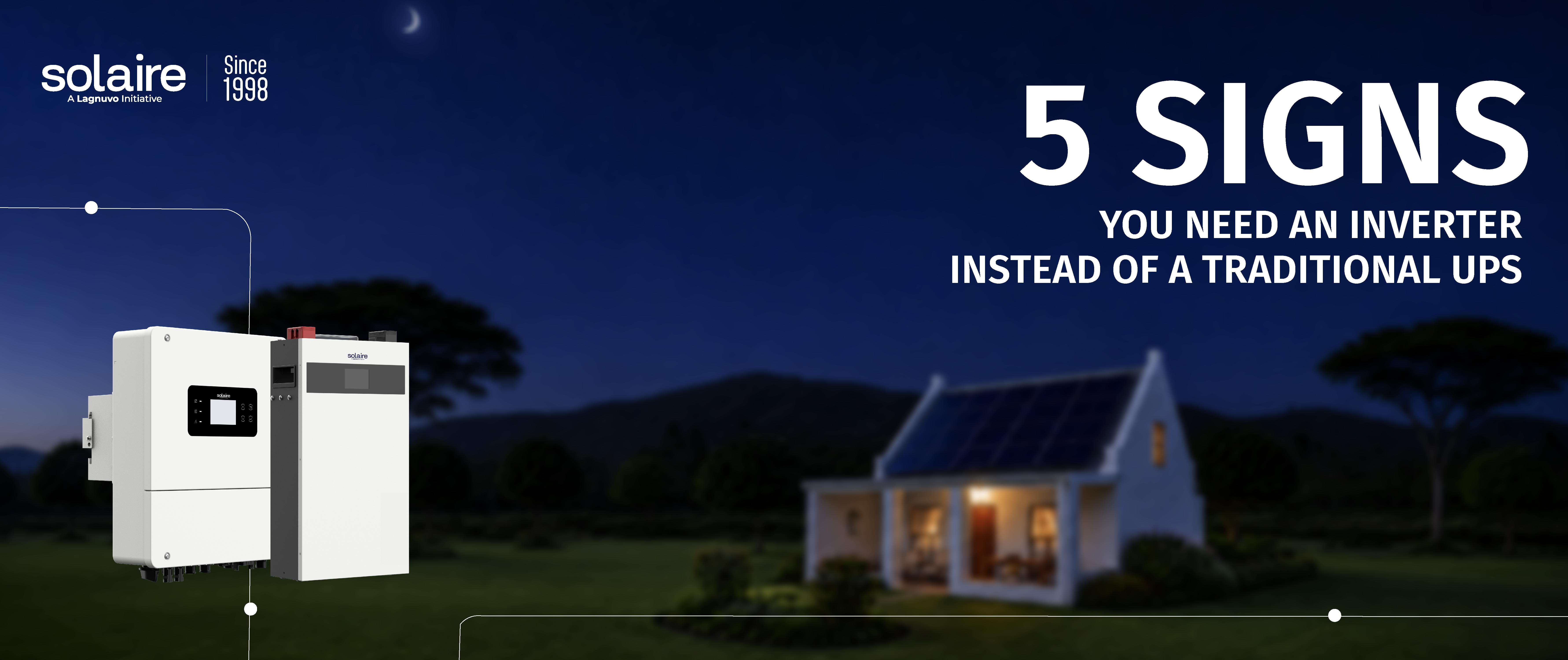 5 Signs You Need an Inverter Instead of a Traditional UPS